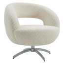 Ver imagem 1 de Poltrona Decorativa Topazio Base Giratoria Boucle Tce 1010 Moll