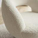 Ver imagem 7 de Poltrona Decorativa Topazio Base Giratoria Boucle Tce 1010 Moll