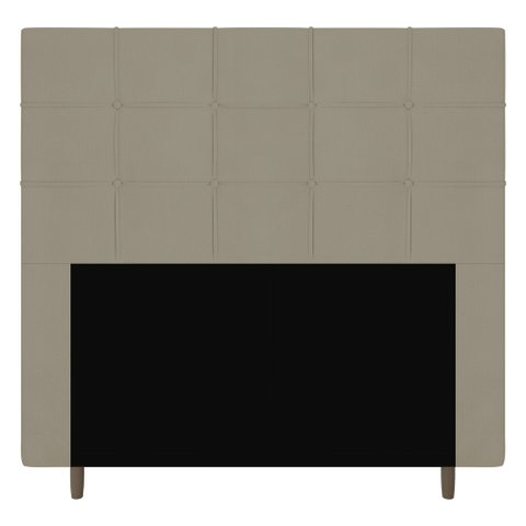 Cabeceira Cama Box Solteiro Leiria 90cm Corano Bege - Desk Design
