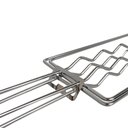 Ver imagem 4 de GRELHA PARA LINGUIÇA 12X48CM GRILAZER GAÚCHO GRILL