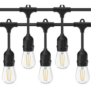 Varal de Luzez Lampadas 10 Metros Extensao 10w 10 Bocais Iluminaçao Decoraçao Festa Formatura Casame