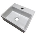 Ver imagem 4 de Cuba para Banheiro de Apoio La Bella Griffe 34x29cm Branco - Laguna