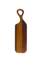 Ver imagem 1 de Tábua de Corte e Frios Oval – Madeira Teca 47x17x2cm