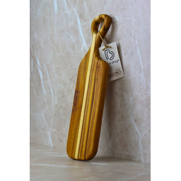 Tábua de Corte e Frios Oval – Madeira Teca 47x17x2cm - 2