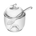 Ver imagem 1 de Açucareiro de Vidro C/colher Bird Transparente 150g Wolff