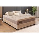Ver imagem 2 de Cama Box Casal com Colchão Molas (138x188x72) Império Gazin Cr35391 Areia/bege