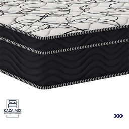 Conjunto Casal Cama Bege Box Baú Colchão Extra Firme Ortobom D45 - 3