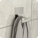 Ver mais imagens de Kit Acessórios para Banheiro Inox Adesivo 6pçs Elg