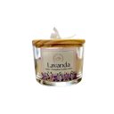 Ver imagem 4 de Vela Aromática Perfumada Lavanda Decorativa Flor