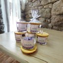 Ver imagem 5 de Vela Aromática Perfumada Lavanda Decorativa Flor