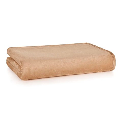 Cobertor Queen Peluciado Karsten Belmond Creme 260x240 Cm