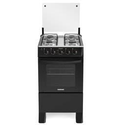 Fogão 4 Bocas Itatiaia Star Clean New com Acendimento Automático Preto Bivolt - 1