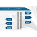 Ver imagem 2 de Armário de Escritório ME4115 c/ 2 Portas c/ Vidro Branco - Tecno Mobili