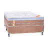 Cama Box + Colchão Castor Casal Premium Niponpedic One Face Tecnopedic 138x188x59cm - 1