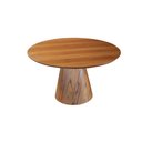 Ver imagem 2 de Mesa de Jantar Cone Lâmina Madeira Natural - 1,20m