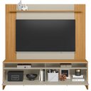 Ver imagem 5 de Rack para Sala com Painel para Tv 75 Pol 182cm Naomi L05 Tauari Off White Fosco - Lyam Decor