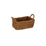 Cesta Le Dhaka de Rattan Bege com Alça Retangular 28x20x1cm - 1