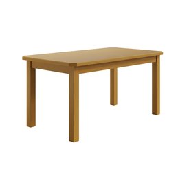 Conjunto Mesa de Madeira Mel 160x88 + 6 Cadeiras Estofadas Sfa - 2