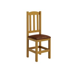 Conjunto Mesa de Madeira Mel 160x88 + 6 Cadeiras Estofadas Sfa - 3