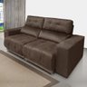 Sofá Retrátil Reclinável Istambul Mamflex Marrom Marrom - 1