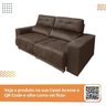 Sofá Retrátil Reclinável Istambul Mamflex Marrom Marrom - 5