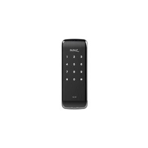 Fechadura Eletrônica Smart Lock Sl120 Preto Fosco Sobrepor