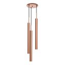 Ver imagem 1 de Pendente Tubo Triplo Alumínio Cobre P/ LED MR11 GU10 ST1699