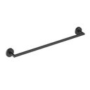 Ver imagem 1 de Toalheiro em Barra 600mm Hotels Round Matte Black Roca Cód. A817574c40