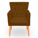Ver imagem 1 de Poltrona Capitonê Clássica Confortável para Sala e Quarto Ana Suede