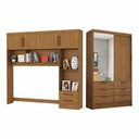 Ver imagem 1 de Guarda Roupa Casal Modulado Sevilha 4 e 2 Portas 8 Gavetas Plus Carioca Móveis