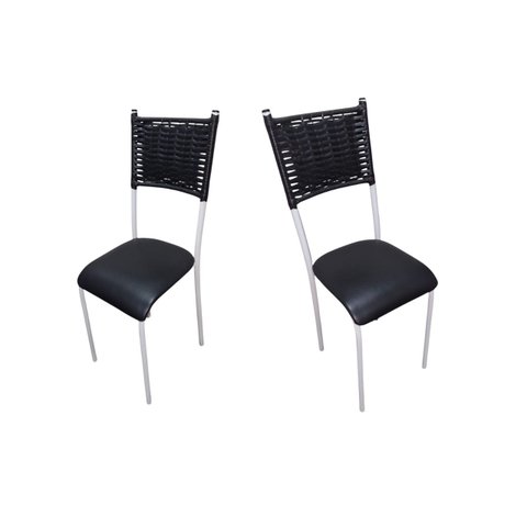 Kit 2 Cadeiras Sala de Jantar e Cozinha para Mesa Reforçada