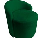 Ver imagem 5 de Poltrona Decorativa Yara Orgânica Bouclé Verde
