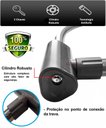 Ver imagem 2 de Cadeado Corrente Extra Grande 120cm Aço de 20mm Grosso Tranca Anti Furto com 2 Chaves para Bicicleta