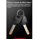 Ver imagem 6 de Cadeado Corrente Extra Grande 120cm Aço de 20mm Grosso Tranca Anti Furto com 2 Chaves para Bicicleta