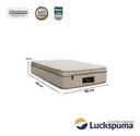 Ver imagem 7 de Cama Box Baú Solteiro com Auxiliar (Bicama) + Colchão Cloud Molas Ensacadas c/Pillowtop 32cm | Kit C