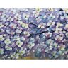 Quadro Pintura Tela floral multicolor anos fade 5427: 100cm (A) x 200	cm (L) - 3