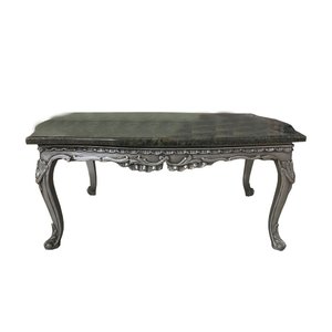 Mesa de Centro Prateado 36x60x87cm