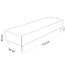 Ver imagem 5 de Puff Decorativo Sala de Estar Bali W01 Pés Palito 170x60cm Couríssimo Canela - Lyam Decor