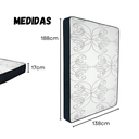 Ver imagem 7 de Colchão Casal Espuma D33 138x188x17 Alta Densidade Firme Conforto Máximo Oferta Limitada