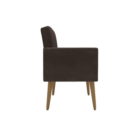 Kit 10 Poltronas: Elegância para Recepção e Sala de Espera Marrom