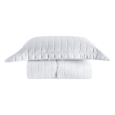 Cobre Leito Solteiro Porta Travesseiro 300 Fios Basic Branco