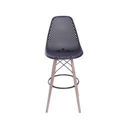 Banqueta Eames Colmeia - Preta - 2 Banqueta Eames Colmeia - Preta - 2