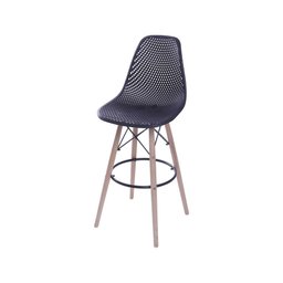 Banqueta Eames Colmeia - Preta - 1 Banqueta Eames Colmeia - Preta - 1