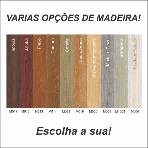 Piso Vinílico Autocolante Régua Madeira Caixa 6m2 - Carvalho Americano - Imitação Madeira - 8