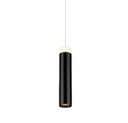 Ver imagem 2 de Lustre Pendente Led 7w Tubo Preto 20cm 3000k Bivolt Dcd01132