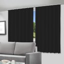 Ver imagem 1 de Cortina Blackout Preto - 280x280cm - para Trilho