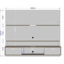 Ver imagem 4 de Painel para TV até 65 Polegadas 2 Portas Âmbar
