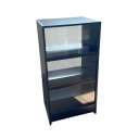 Ver imagem 4 de Balcão Caixa + Vitrine Expositor Atendimento Lojas e Comércios 100% Mdf Preto - Suprema Móveis