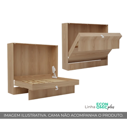Kit Ferragens para Cama Retrátil de Parede Casal Horizontal - 4