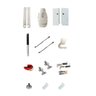 Kit Ferragens para Cama Retrátil de Parede Casal Horizontal - 1